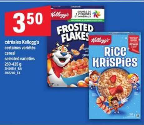 Kellogg's céréales