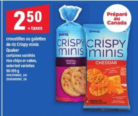 CRISPY MINIS QUAKER