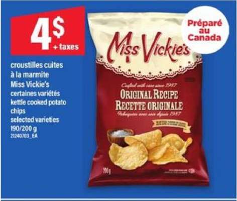 Miss Vickie's Original Recipe Chips