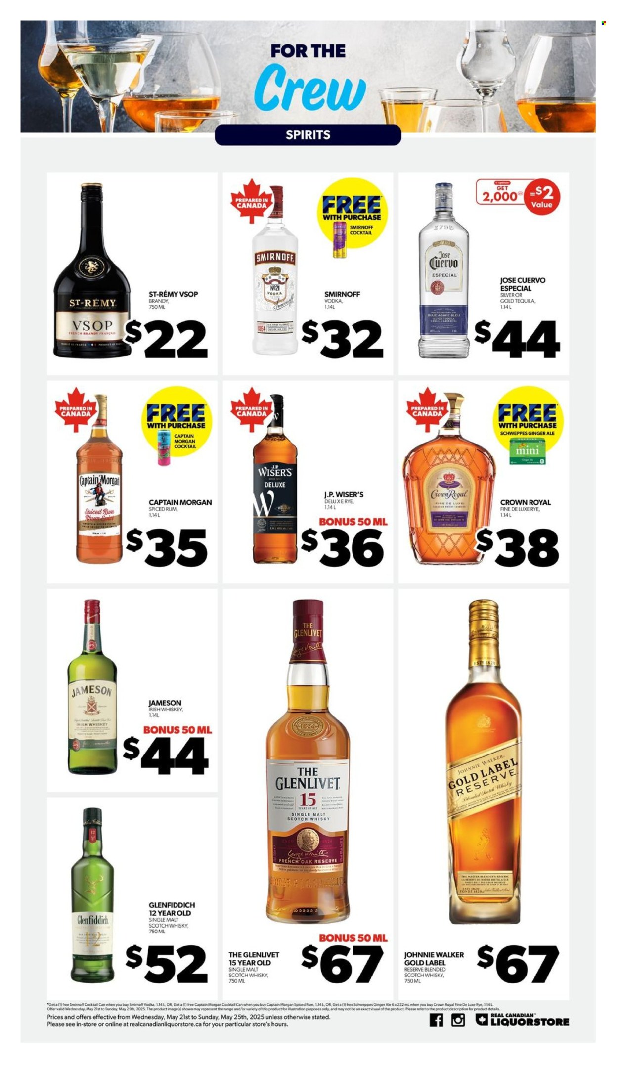 Circulaire Real Canadian Liquorstore - 21 Mai 2025 - 25 Mai 2025. Page 1