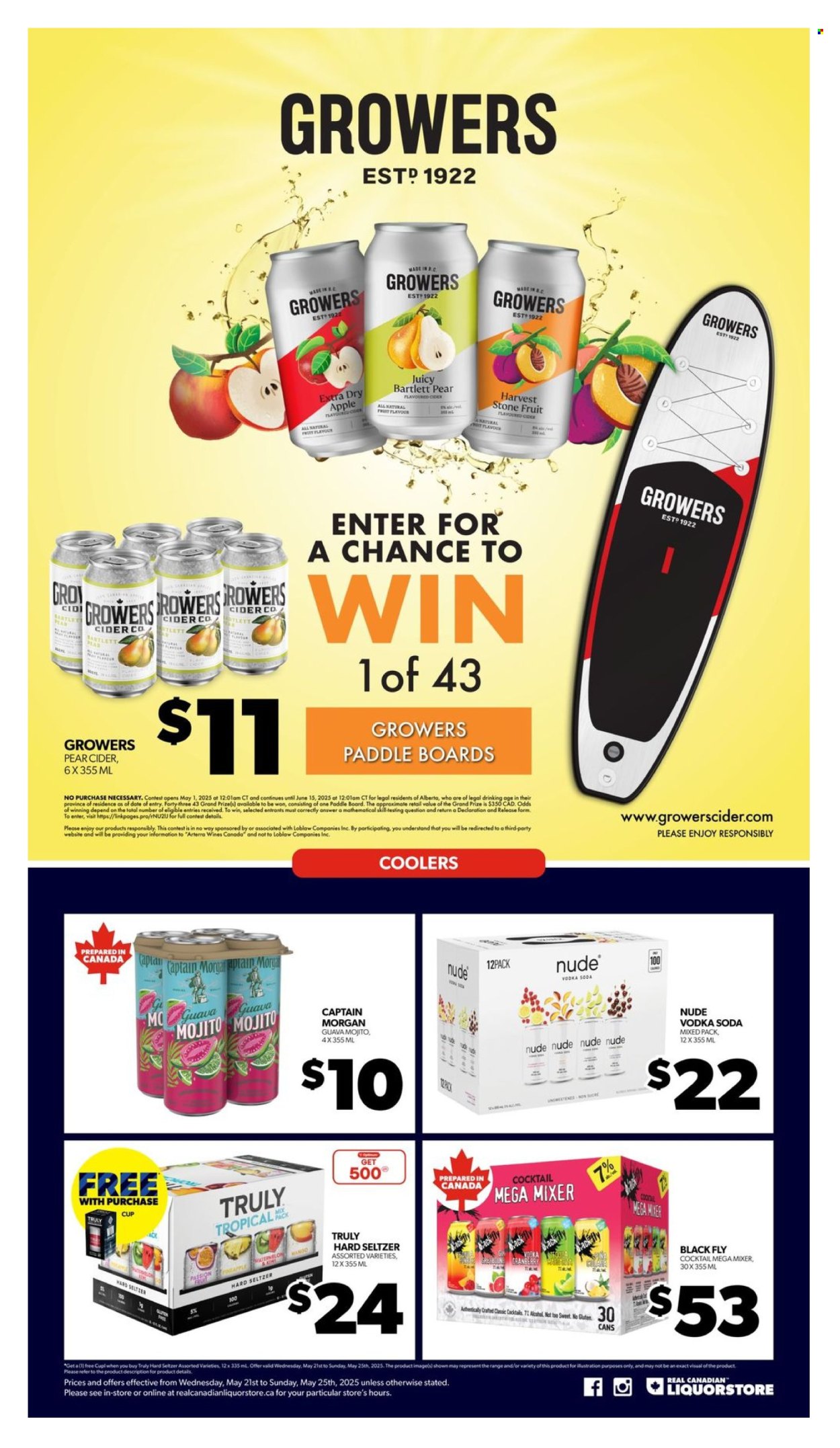 Circulaire Real Canadian Liquorstore - 21 Mai 2025 - 25 Mai 2025. Page 1