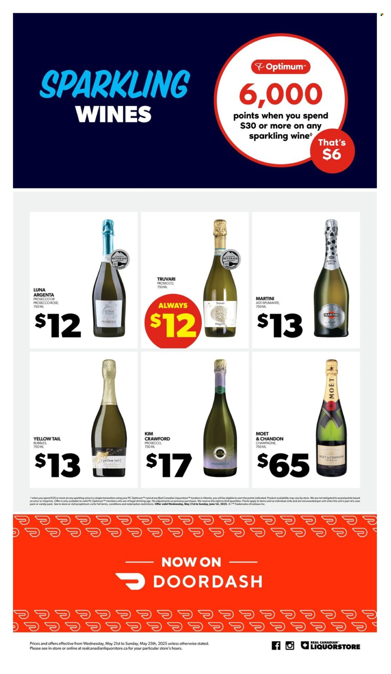 Circulaire Real Canadian Liquorstore - 21 Mai 2025 - 25 Mai 2025. Page 1