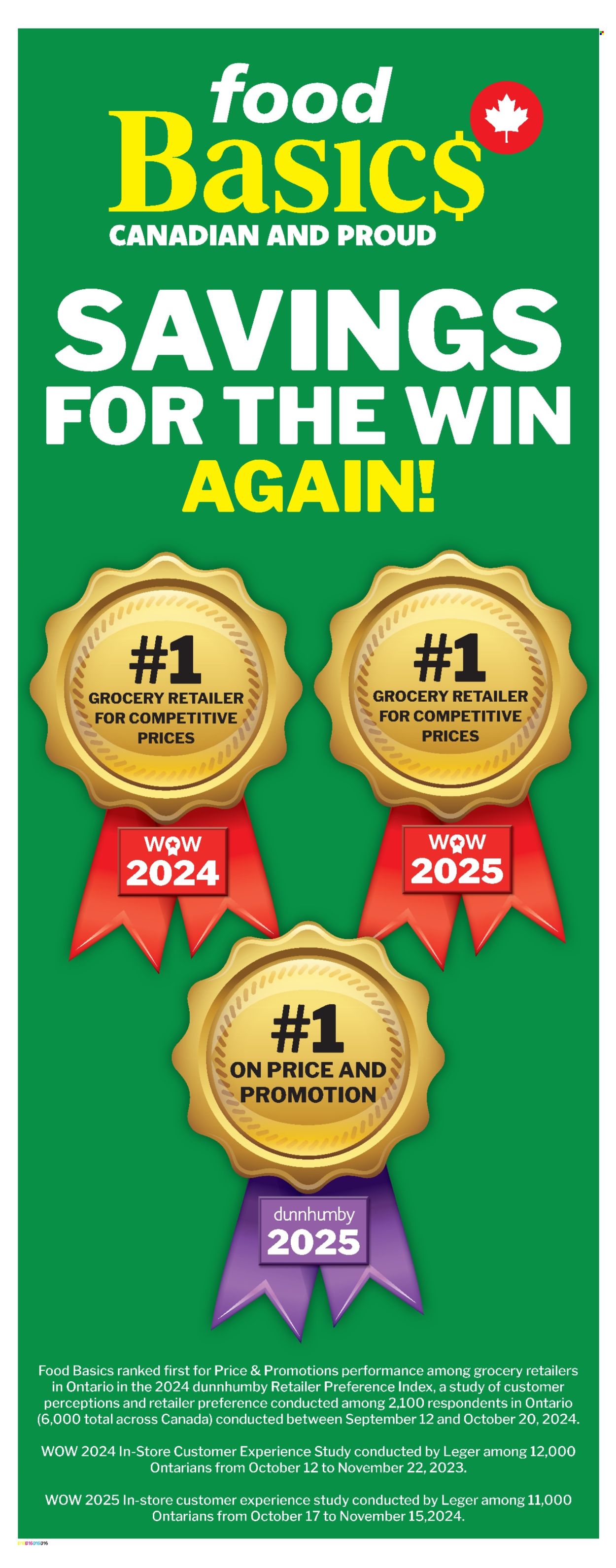 Circulaire Food Basics - 22 Mai 2025 - 28 Mai 2025. Page 1