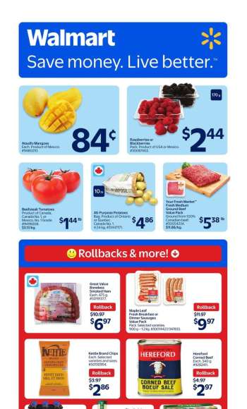 Circulaire Walmart - 22 Mai 2025 - 28 Mai 2025.