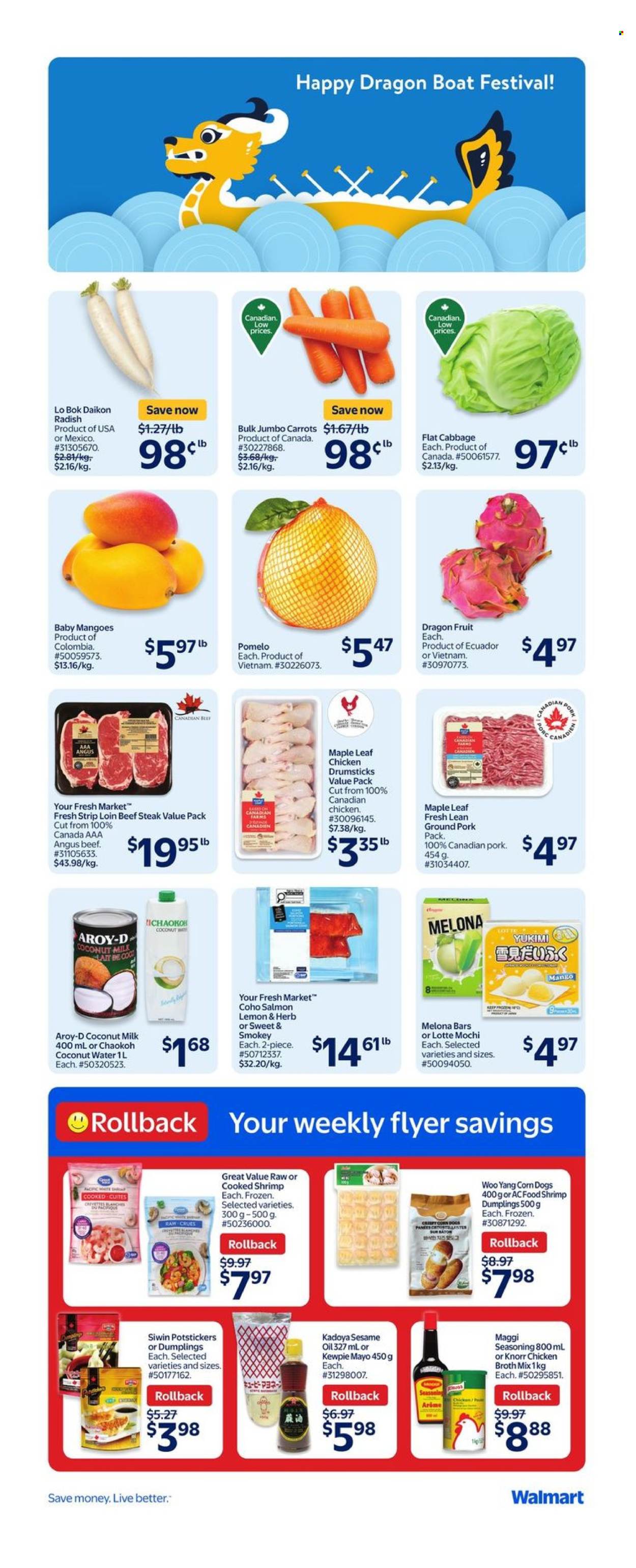 Circulaire Walmart - 22 Mai 2025 - 28 Mai 2025. Page 1