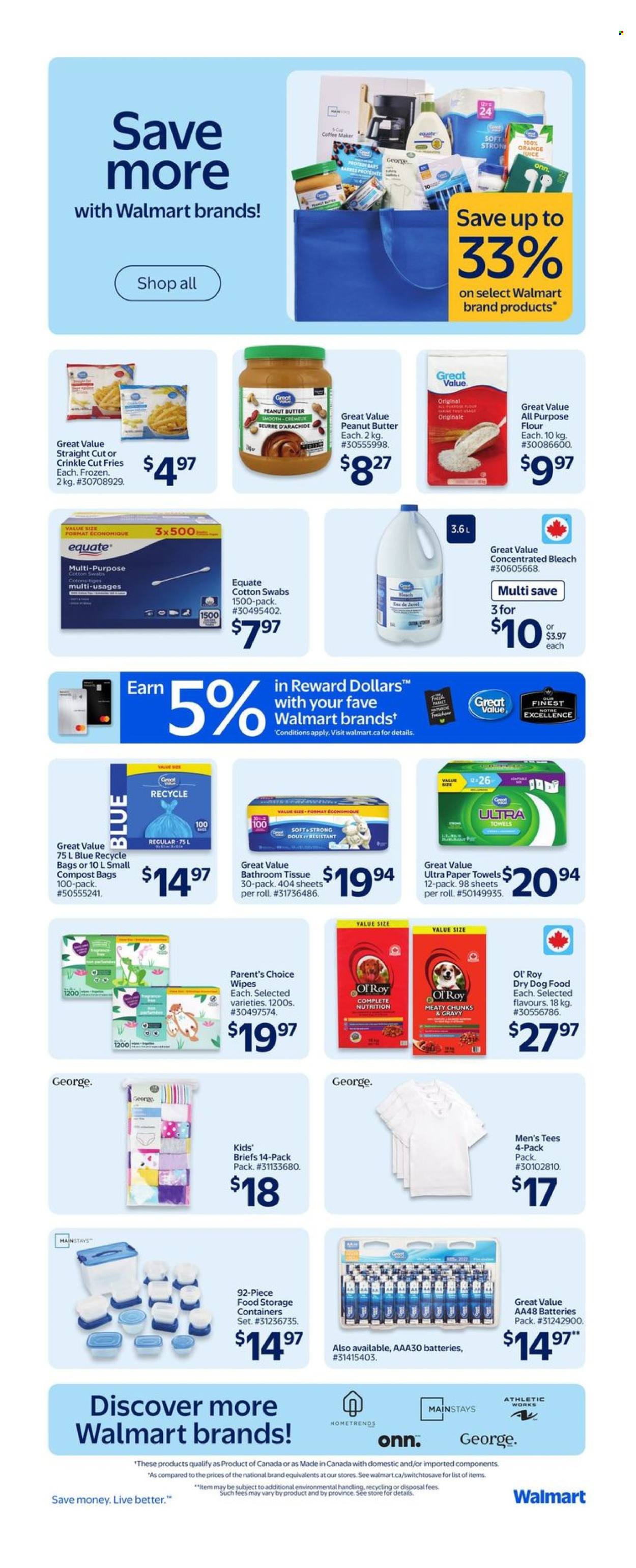 Circulaire Walmart - 22 Mai 2025 - 28 Mai 2025. Page 1