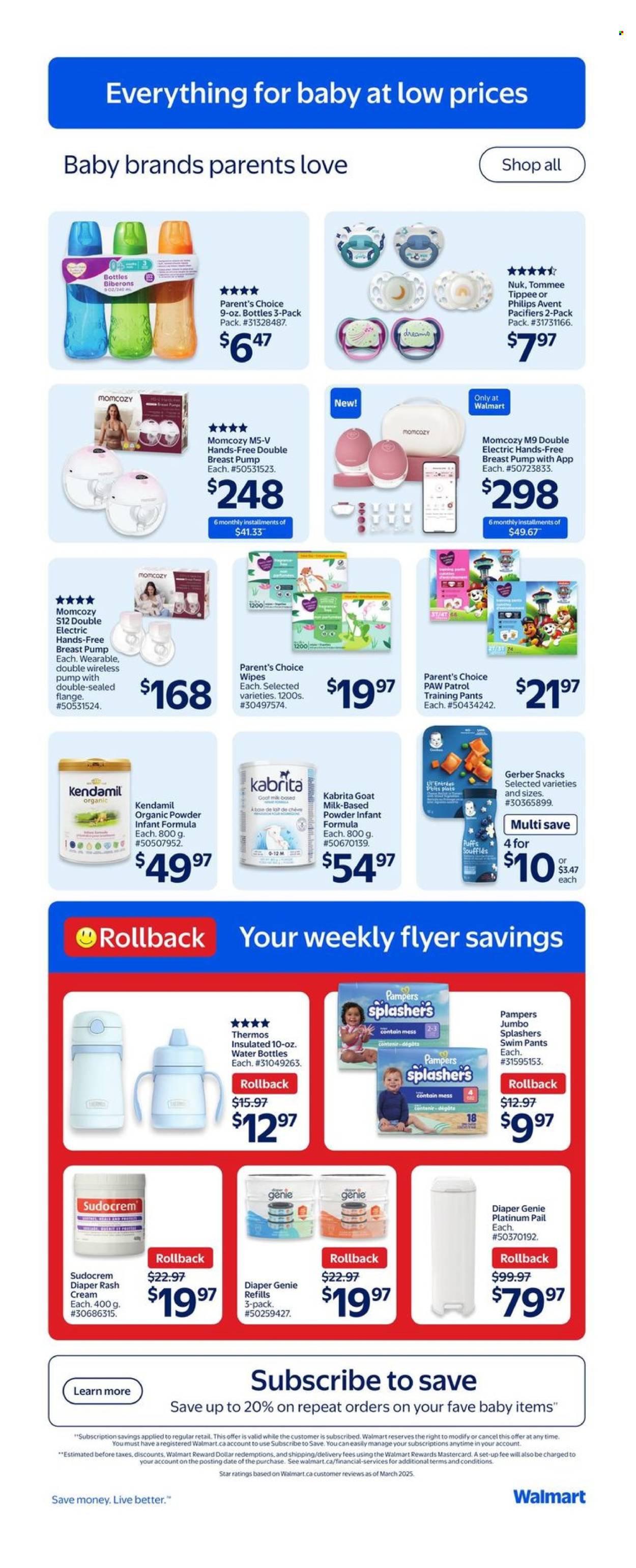 Circulaire Walmart - 22 Mai 2025 - 28 Mai 2025. Page 1