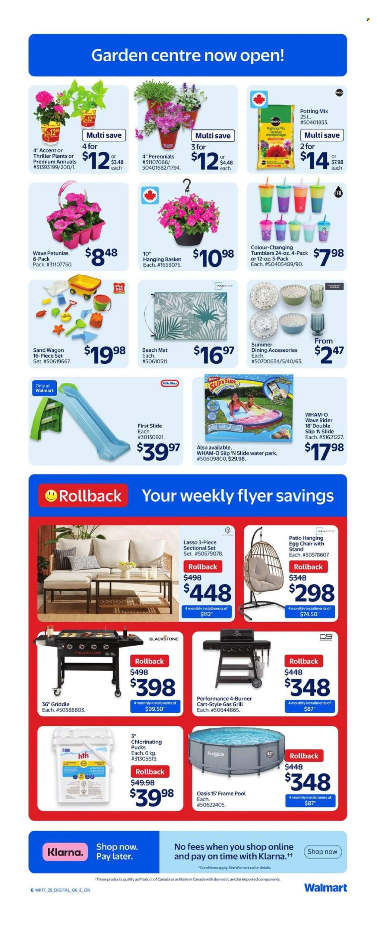 Circulaire Walmart - 22 Mai 2025 - 28 Mai 2025. Page 1
