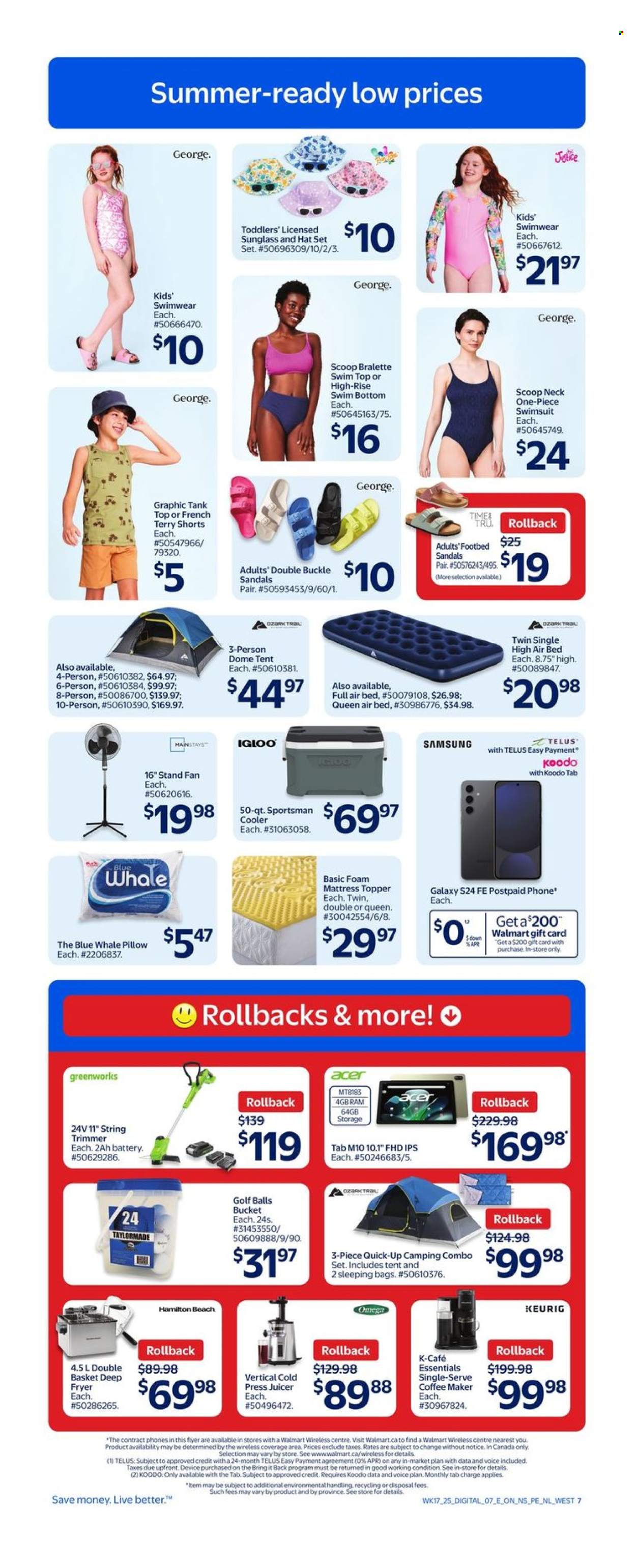 Circulaire Walmart - 22 Mai 2025 - 28 Mai 2025. Page 1