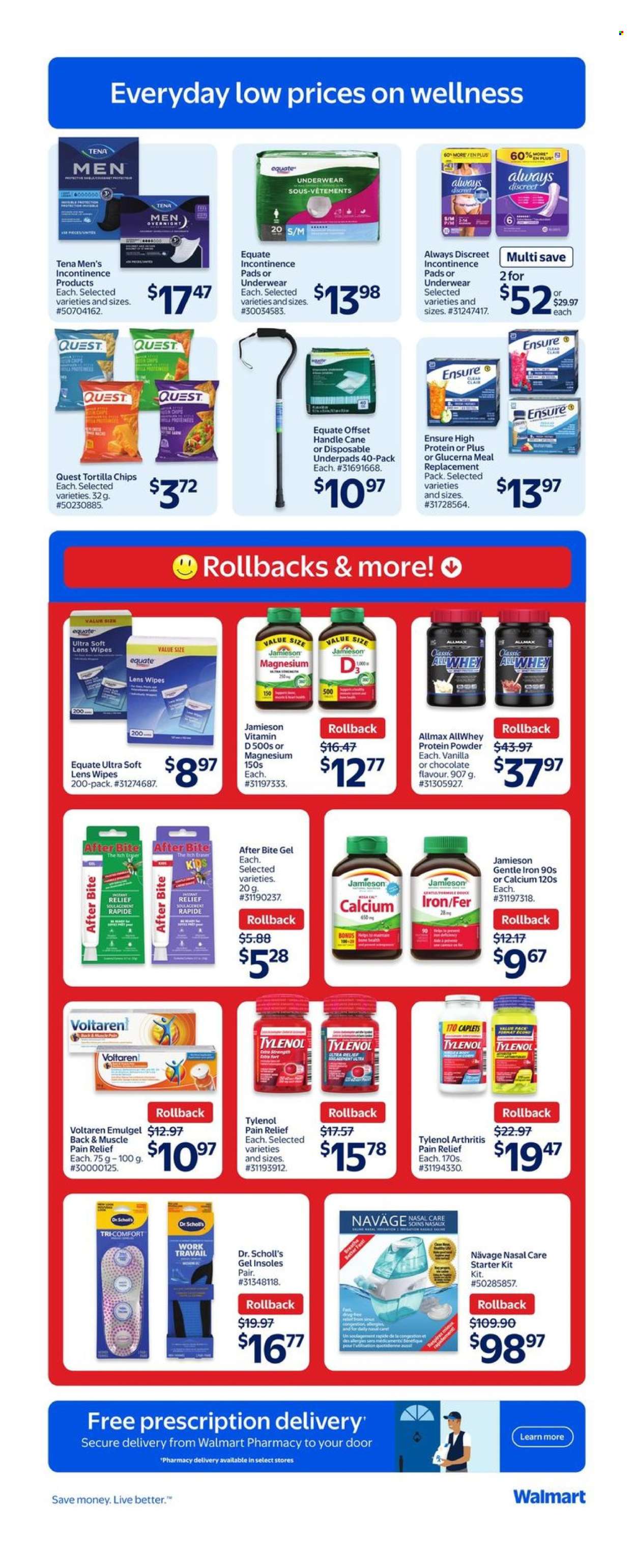 Circulaire Walmart - 22 Mai 2025 - 28 Mai 2025. Page 1