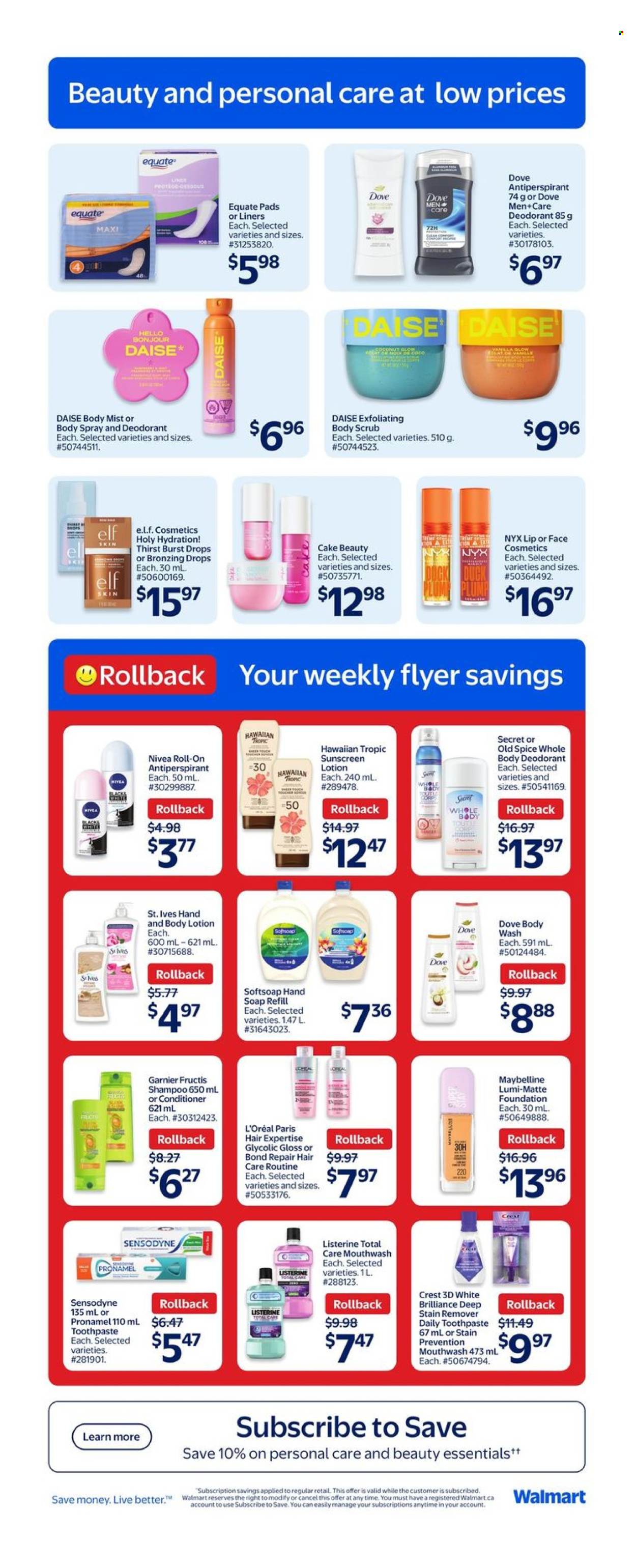 Circulaire Walmart - 22 Mai 2025 - 28 Mai 2025. Page 1