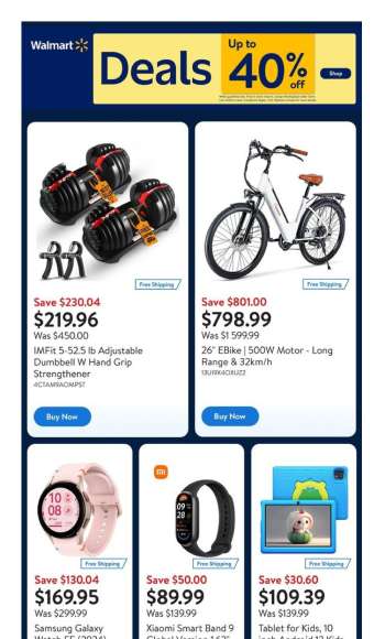 Circulaire Walmart - 22 Mai 2025 - 28 Mai 2025.