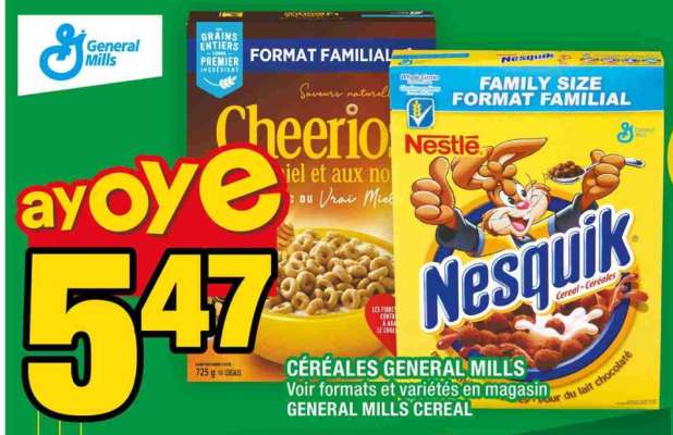 CÉRÉALES GENERAL MILLS