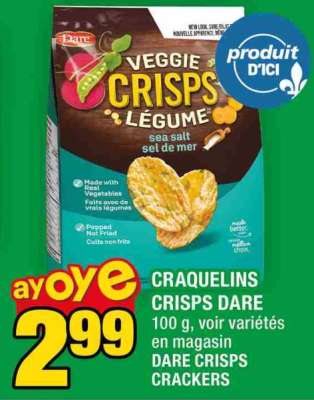 CRAQUELINS CRISPS DARE