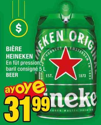 BIÈRE HEINEKEN