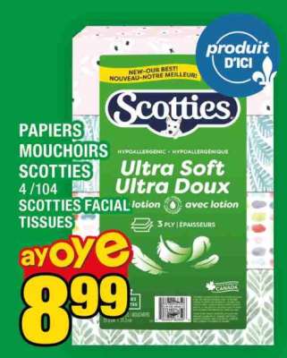 Papiers Mouchoirs Scotties