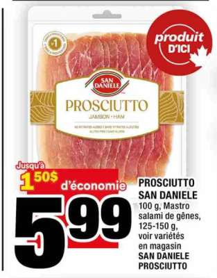 PROSCIUTTO SAN DANIELE