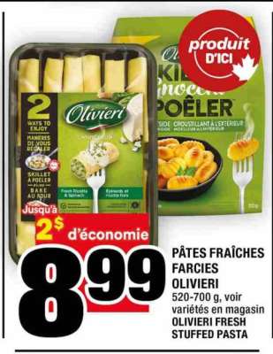 PÂTES FRAÎCHES FARCIÉS OLIVIERI