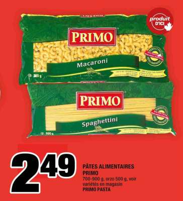 PRIMO PASTA