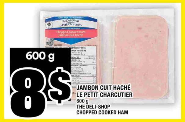 Jambon Cuit Haché Le Petit Charcutier