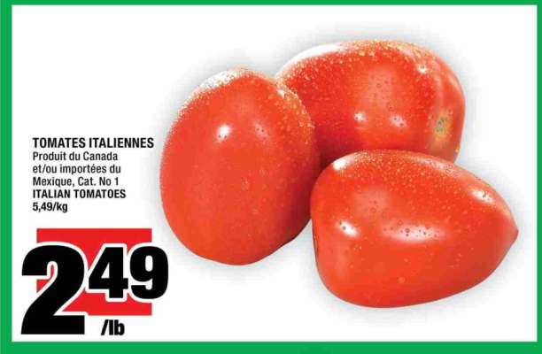 TOMATES ITALIENNES