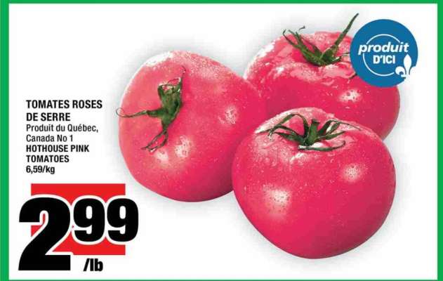 TOMATES ROSES DE SERRE