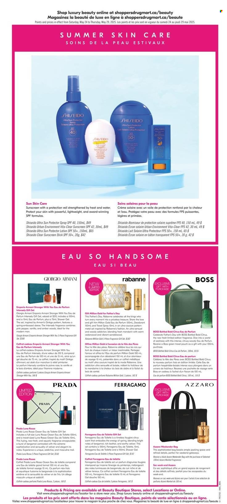 Circulaire Shoppers Drug Mart - 24 Mai 2025 - 29 Mai 2025. Page 1