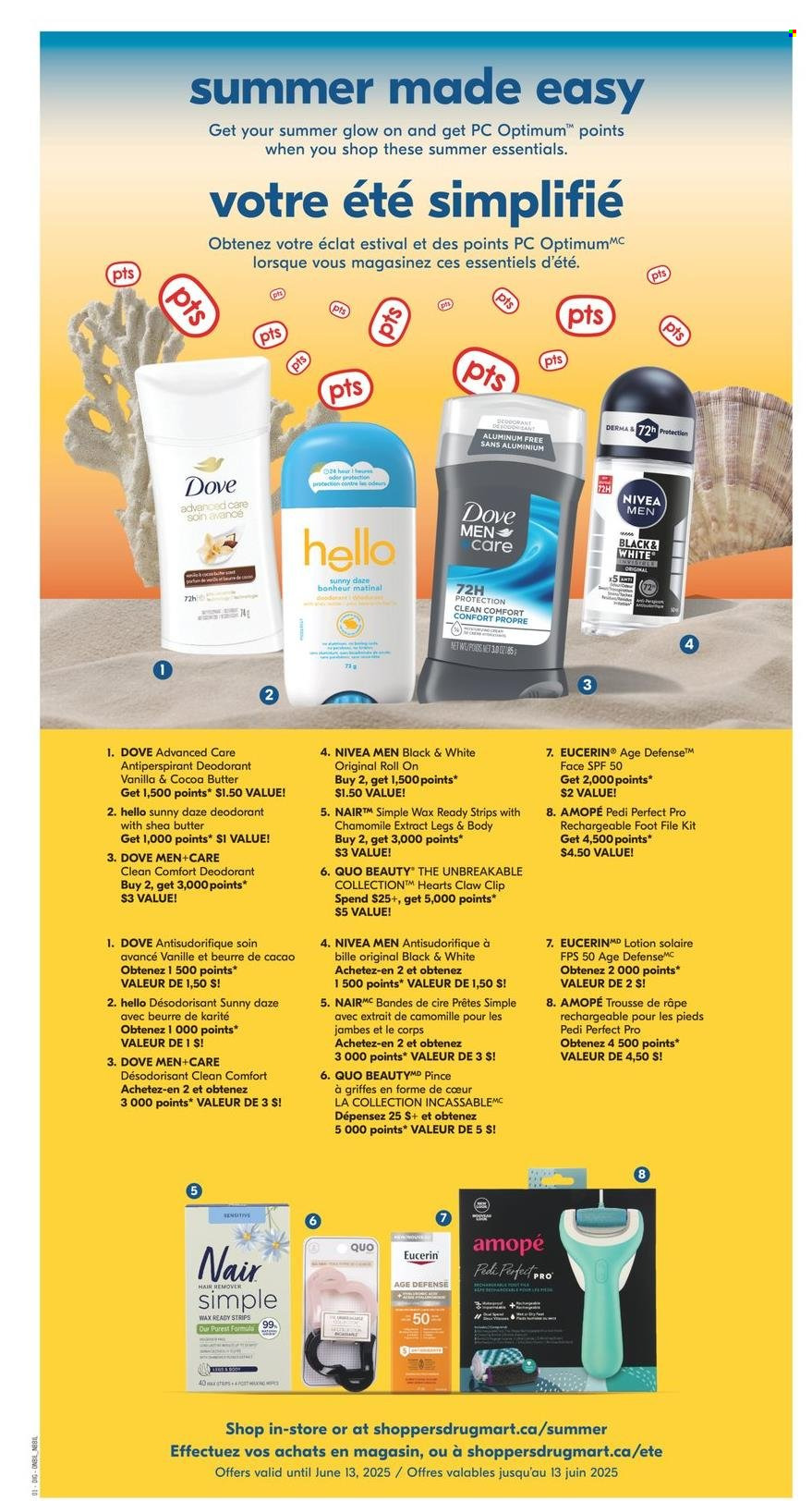 Circulaire Shoppers Drug Mart - 24 Mai 2025 - 29 Mai 2025. Page 1