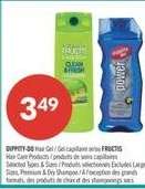 DIPPITY-DO Hair Gel / Gel capillaire or/ou FRUCTIS Hair Care Products / produits de soins capillaires