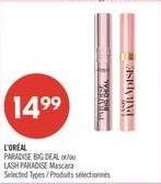 L'ORÉAL PARADISE BIG DEAL ou/ou LASH PARADISE Mascara