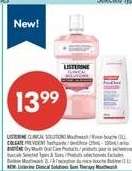 Listerine Clinical Solutions Mouthwash