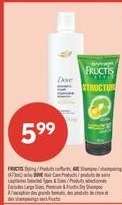 FRUCTIS Styling / Products Coiffants, DOVE Hair Care Products