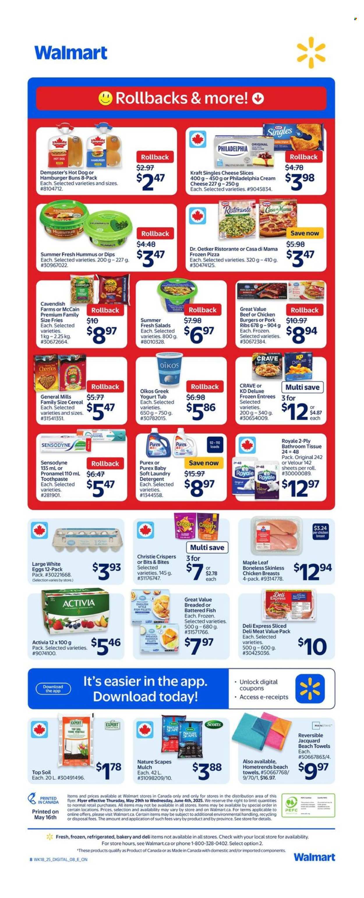 Circulaire Walmart - 29 Mai 2025 - 04 Juin 2025. Page 2