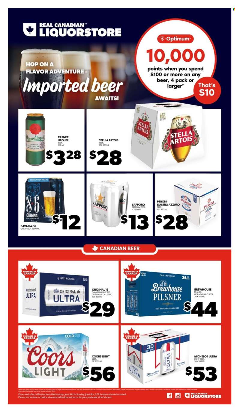 Circulaire Real Canadian Liquorstore - 04 Juin 2025 - 08 Juin 2025.
