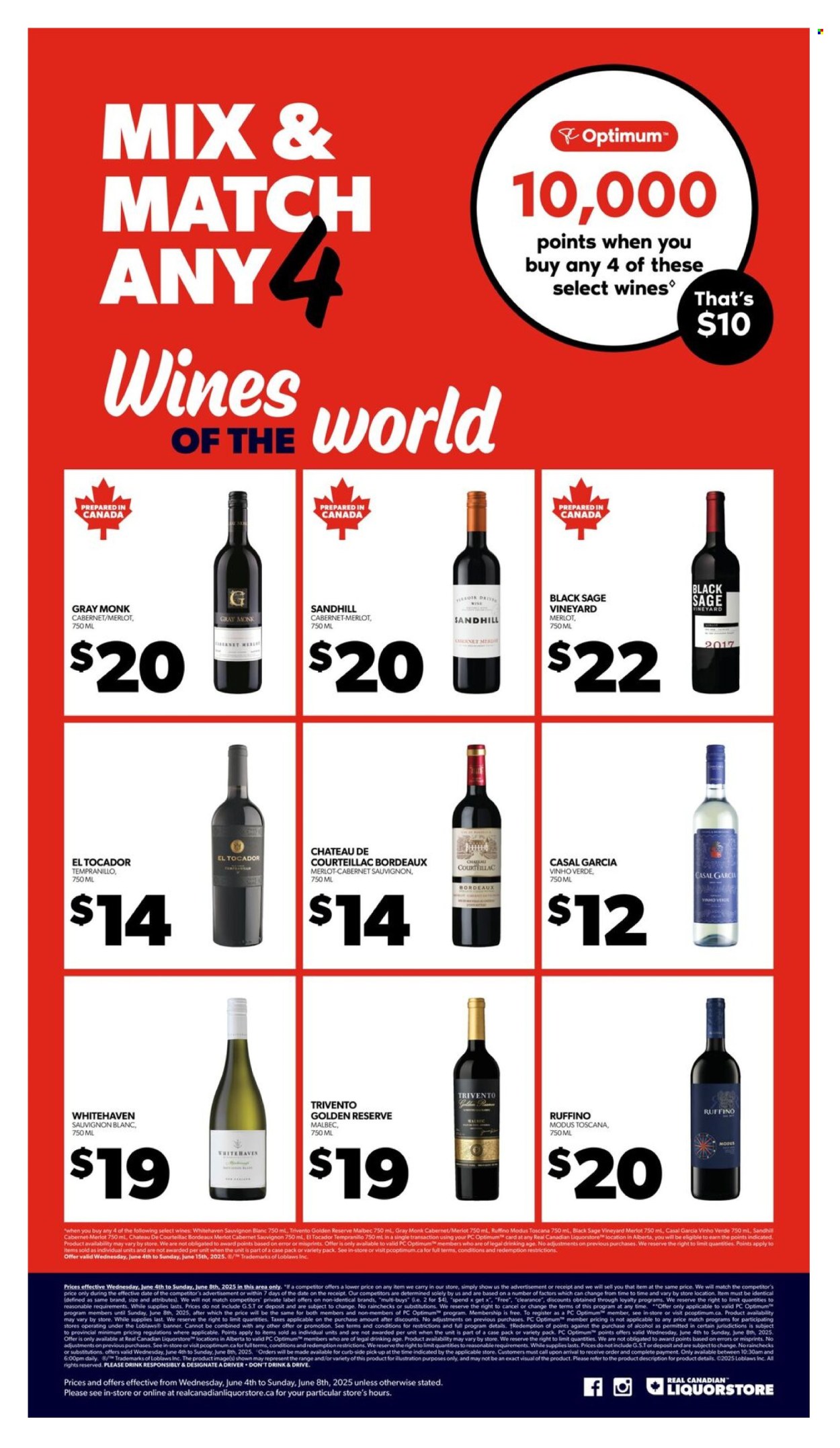 Circulaire Real Canadian Liquorstore - 04 Juin 2025 - 08 Juin 2025. Page 6
