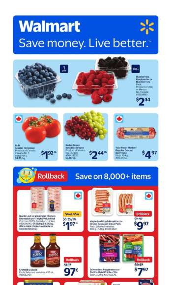 Circulaire Walmart - 05 Juin 2025 - 11 Juin 2025.
