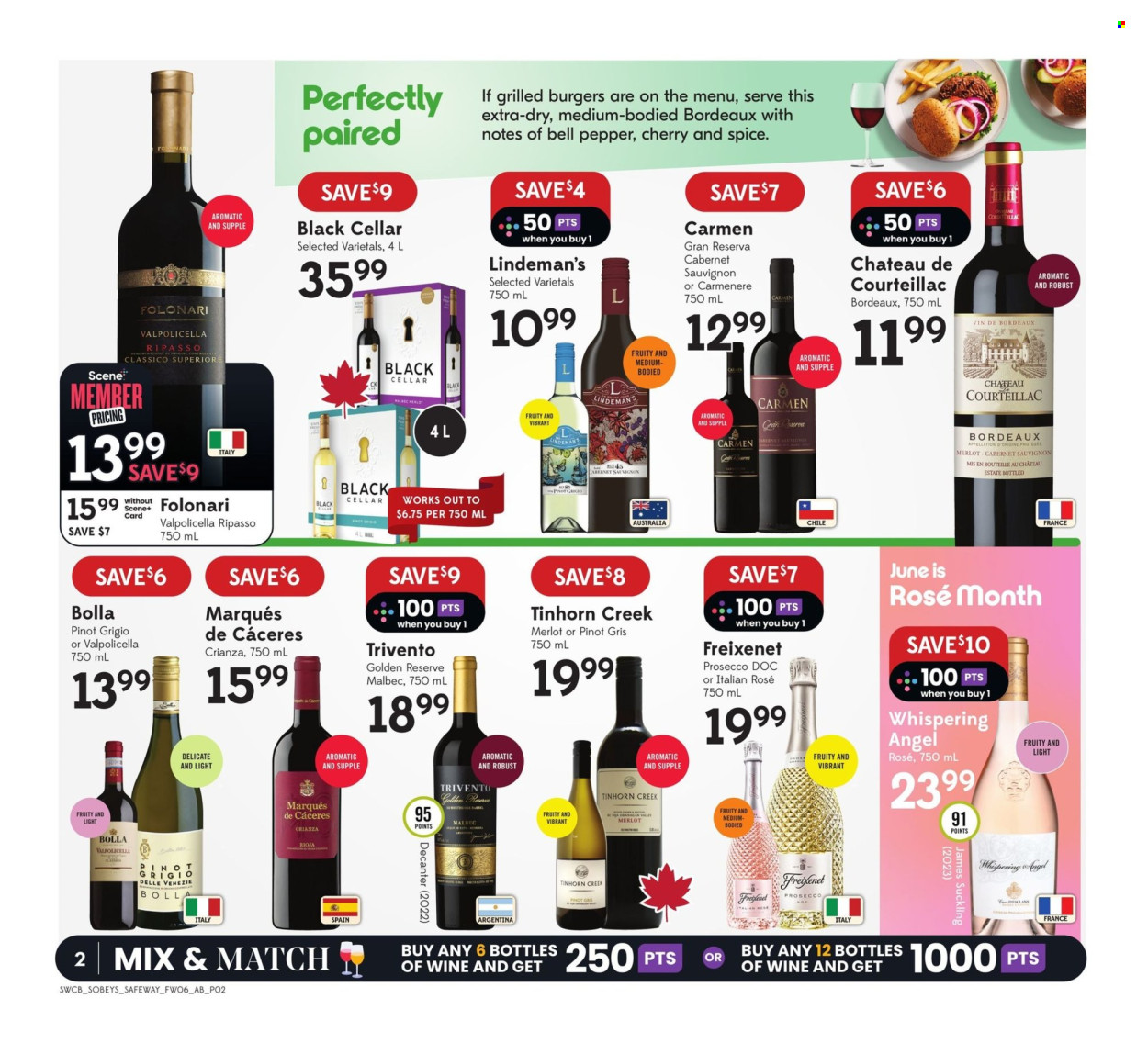 Circulaire Sobeys Liquor - 05 Juin 2025 - 11 Juin 2025. Page 2