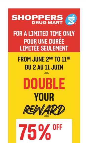 Circulaire Shoppers Drug Mart - 02 Juin 2025 - 11 Juin 2025.