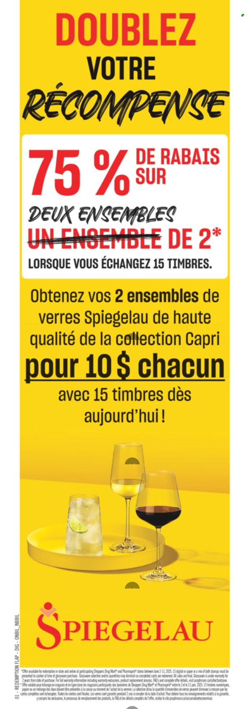 Circulaire Shoppers Drug Mart - 02 Juin 2025 - 11 Juin 2025. Page 2