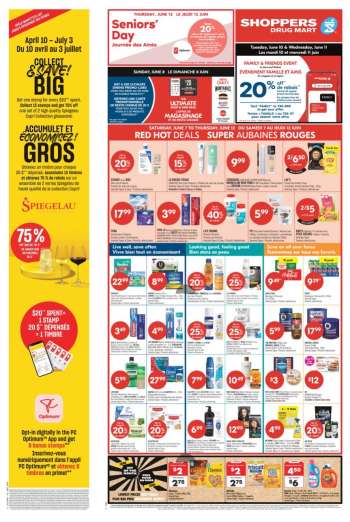 Circulaire Shoppers Drug Mart - 07 Juin 2025 - 12 Juin 2025.