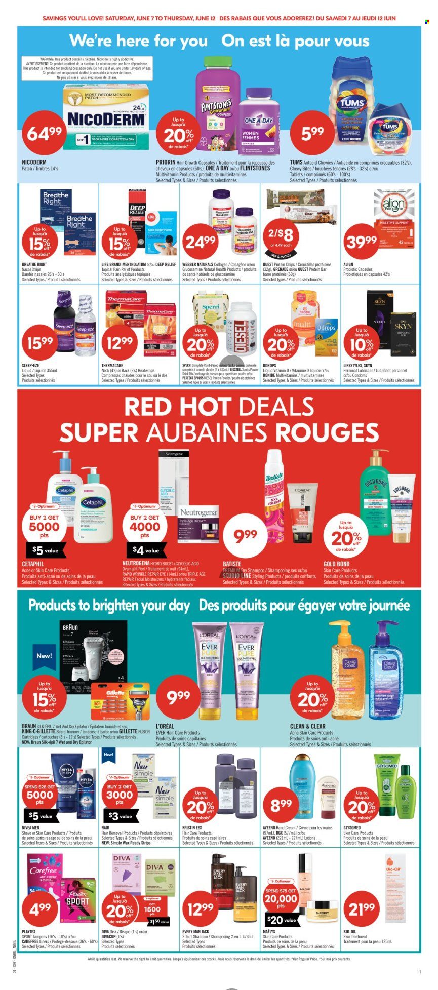 Circulaire Shoppers Drug Mart - 07 Juin 2025 - 12 Juin 2025. Page 8