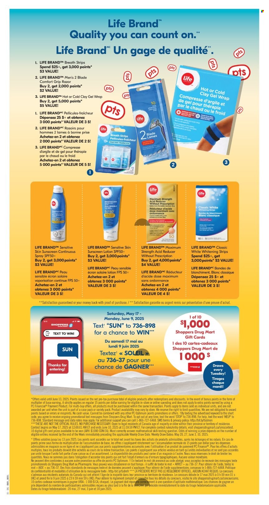 Circulaire Shoppers Drug Mart - 07 Juin 2025 - 12 Juin 2025. Page 23