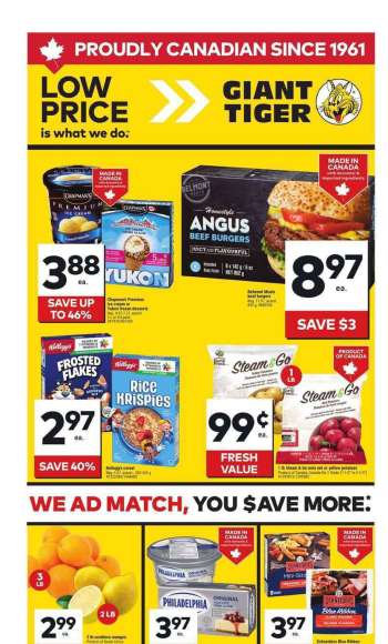 thumbnail - Circulaire Giant Tiger - Weekly Flyer