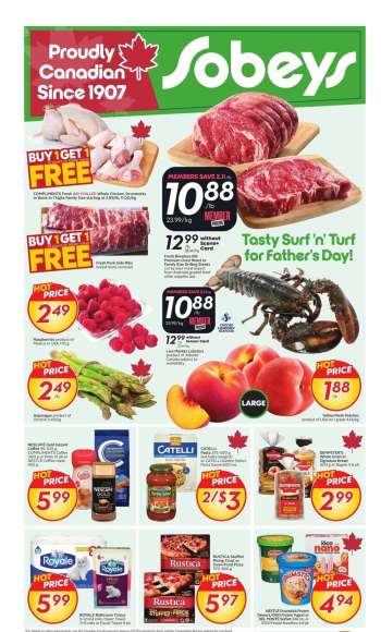 Circulaire Sobeys - 12 Juin 2025 - 18 Juin 2025.