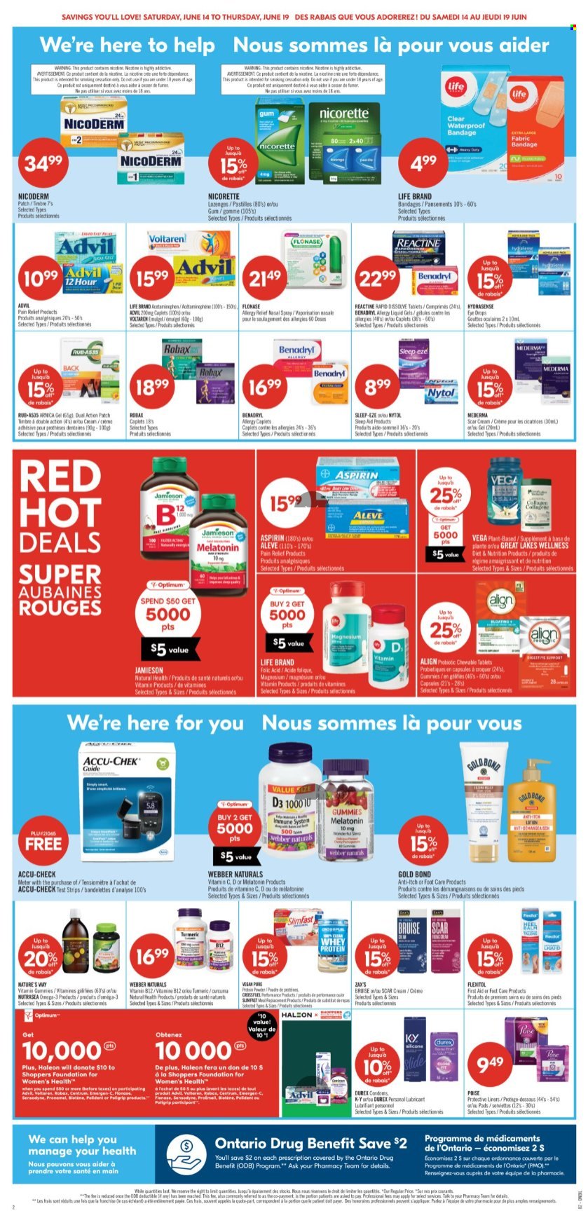 Circulaire Shoppers Drug Mart - 14 Juin 2025 - 19 Juin 2025. Page 3