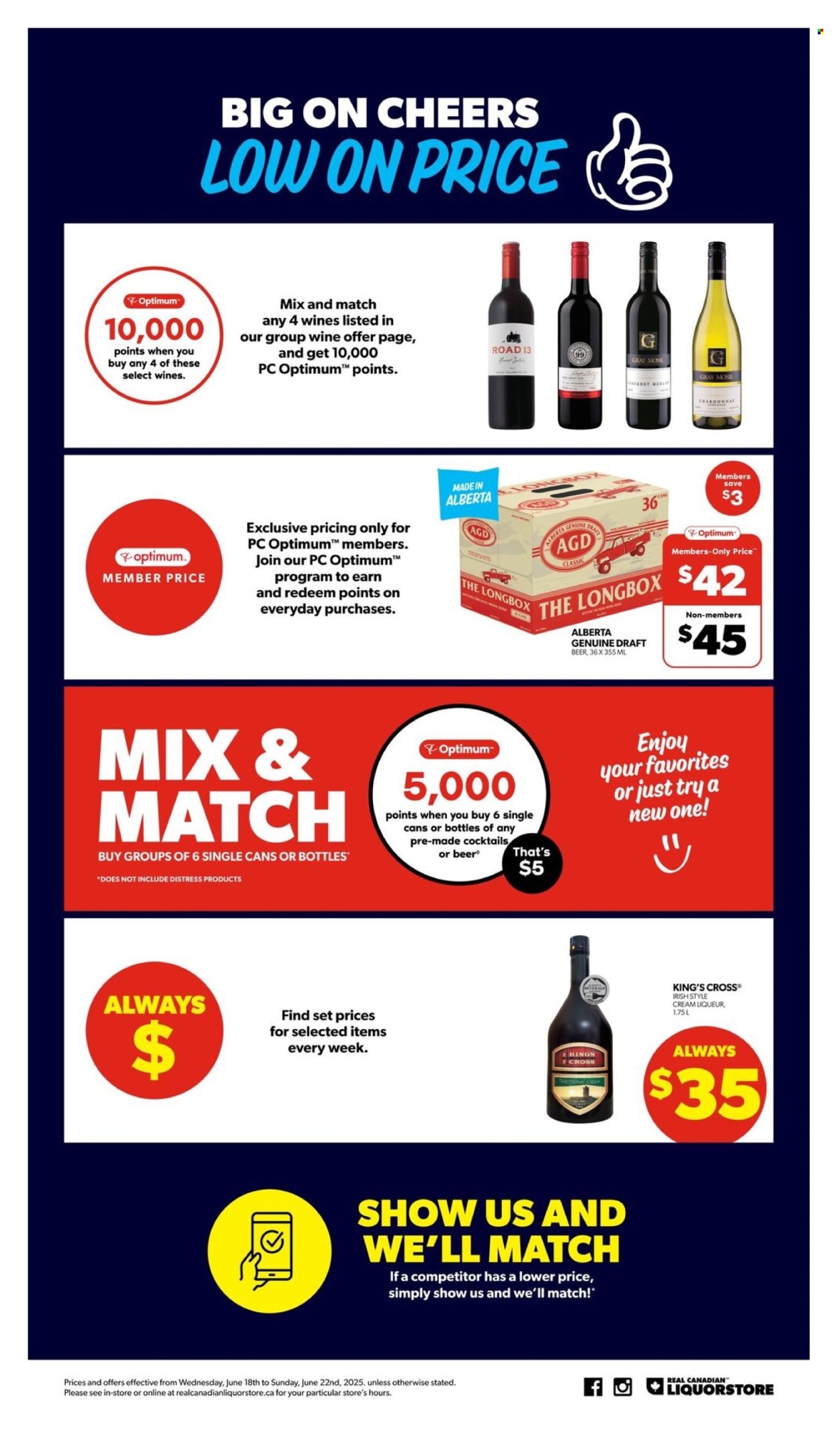 Circulaire Real Canadian Liquorstore - 18 Juin 2025 - 22 Juin 2025. Page 10