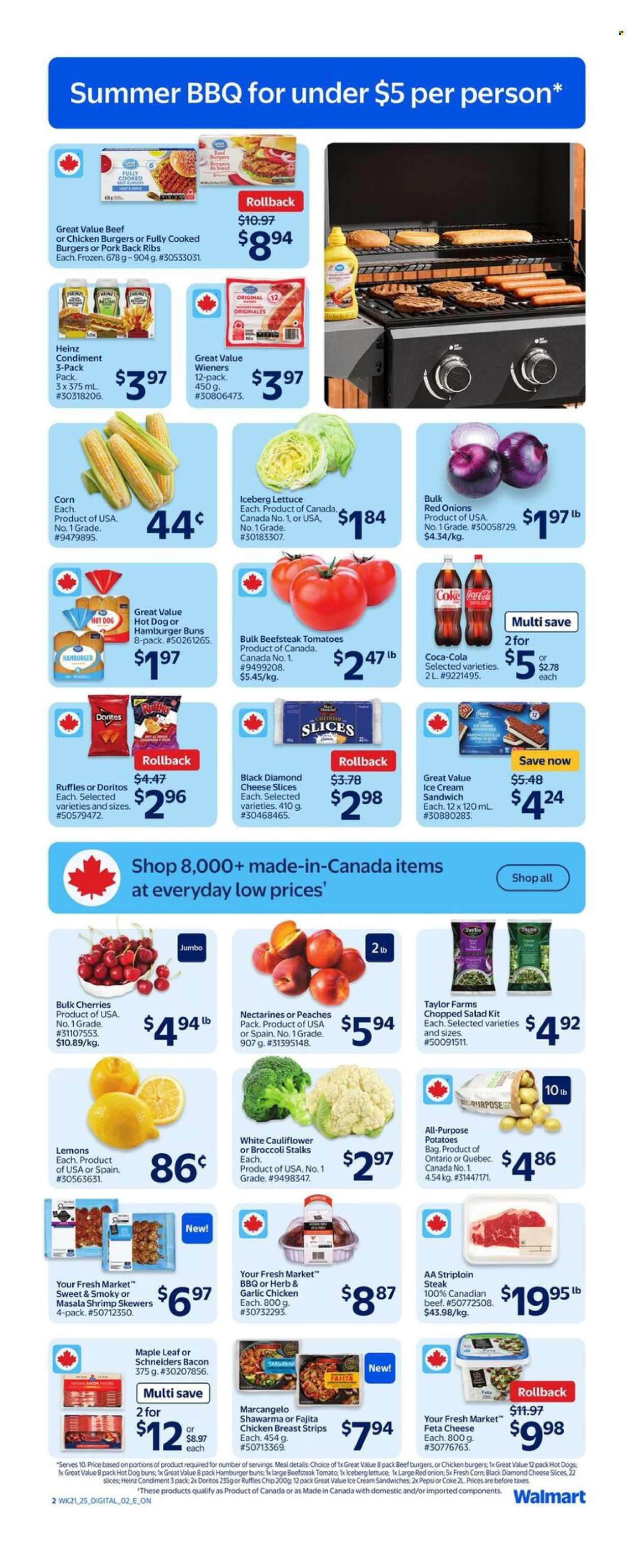 Circulaire Walmart - 19 Juin 2025 - 25 Juin 2025. Page 3