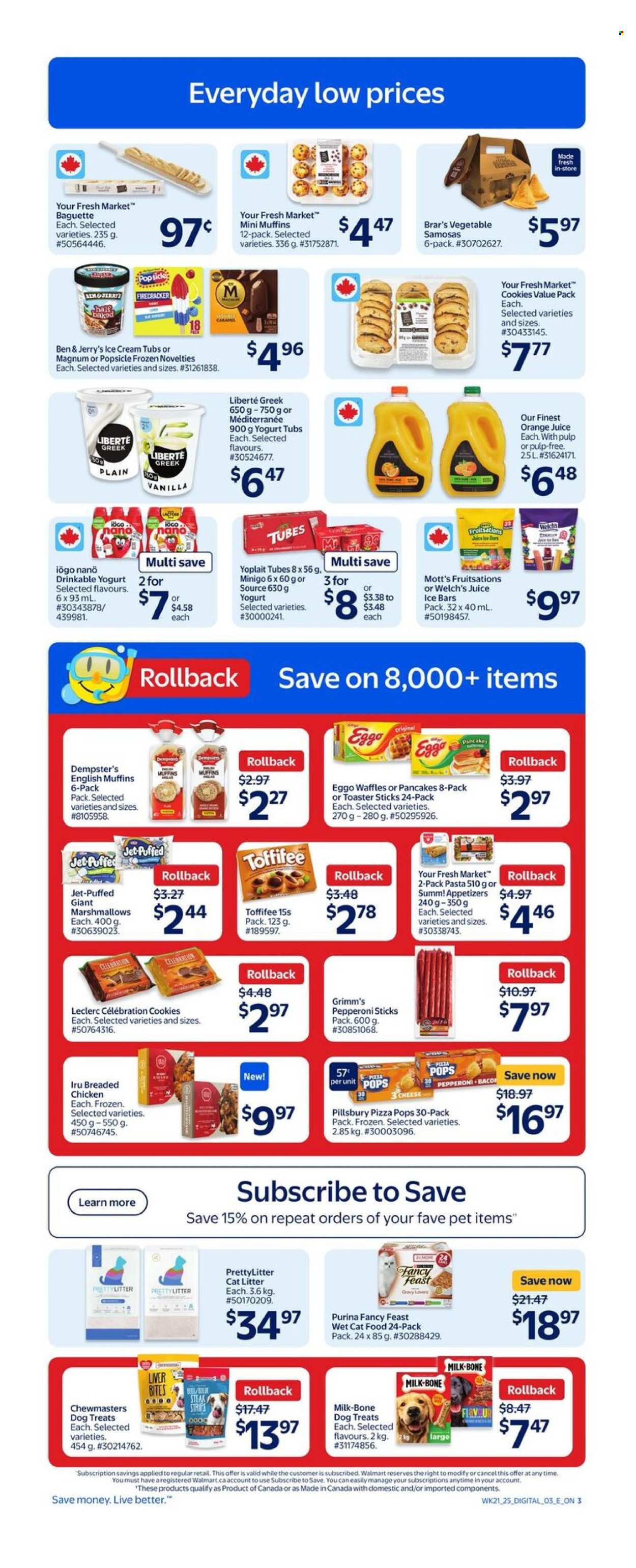 Circulaire Walmart - 19 Juin 2025 - 25 Juin 2025. Page 4