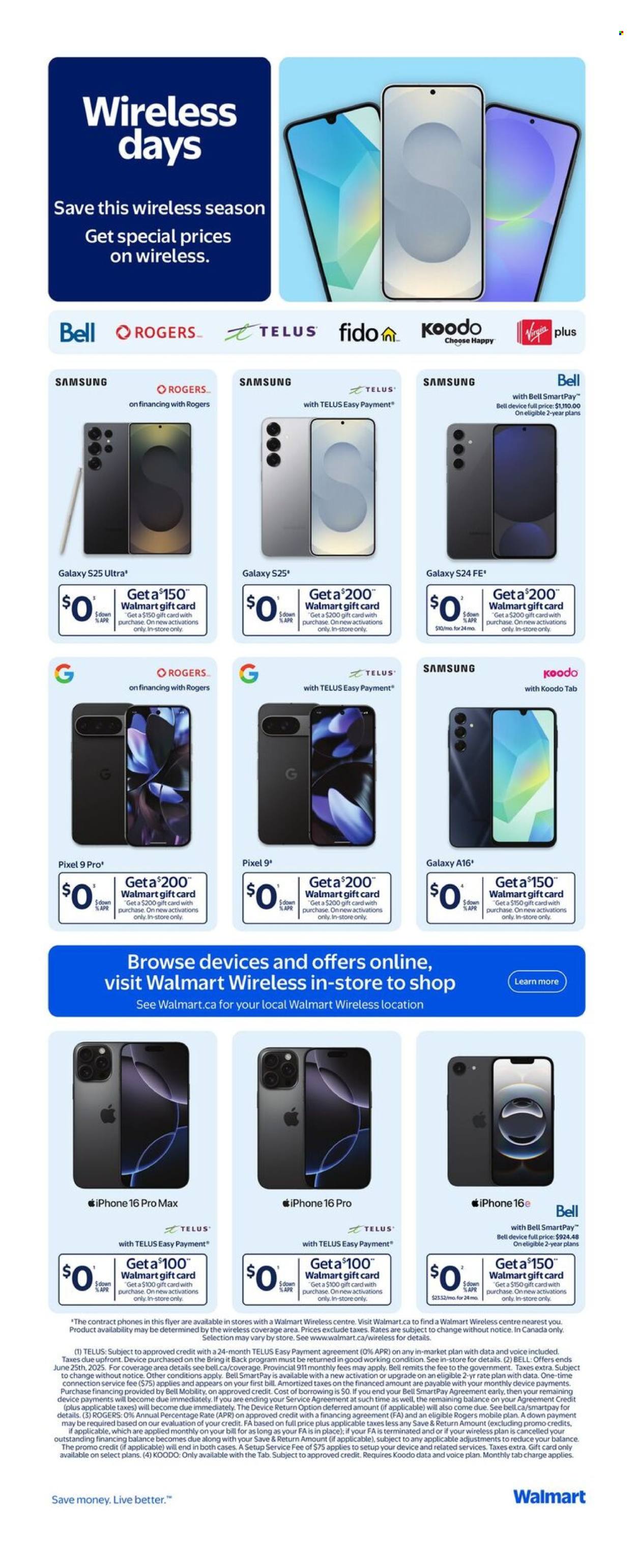 Circulaire Walmart - 19 Juin 2025 - 25 Juin 2025. Page 15