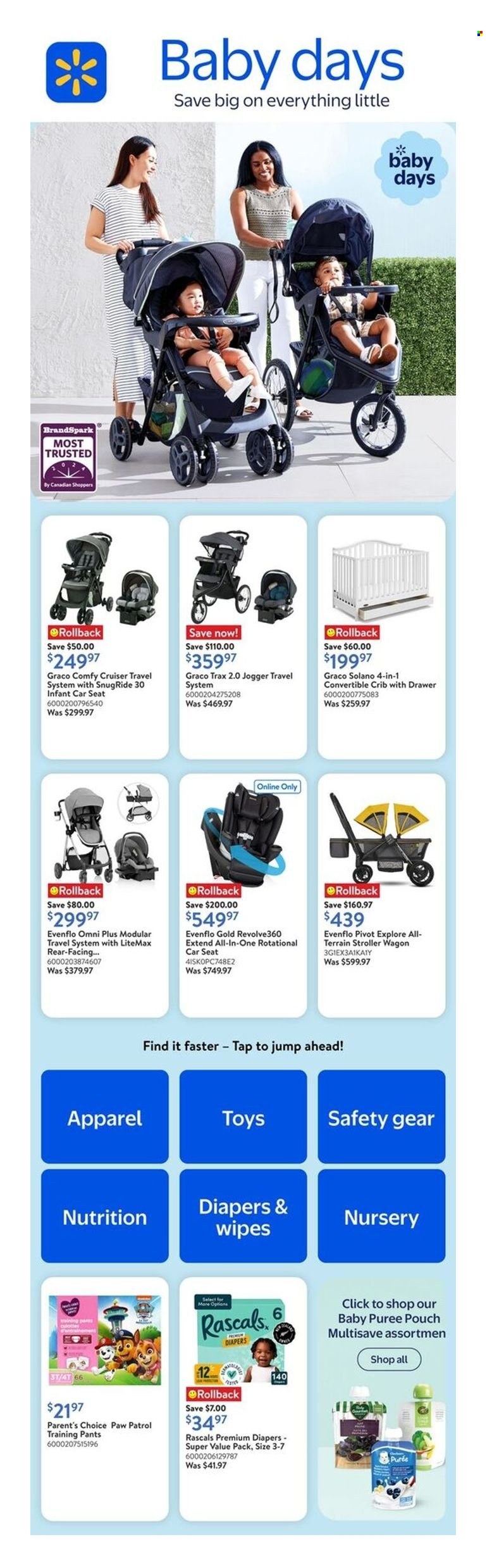 Circulaire Walmart - 19 Juin 2025 - 10 Juillet 2025. Page 1